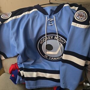 Blue Hockey Night in Canada Jersey